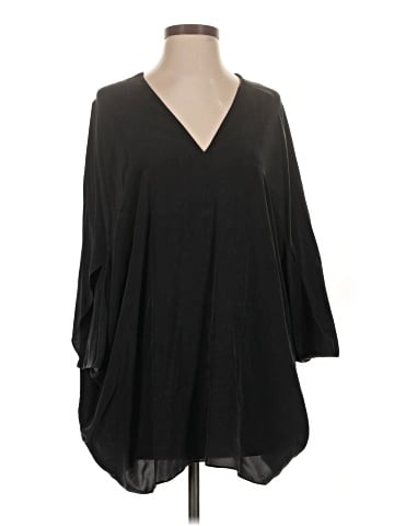 Nicole Miller 3/4 Sleeve Silk Top (view 1)