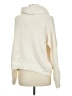 Mia + Tess 100% Polyester Ivory Turtleneck Sweater Size M - photo 2