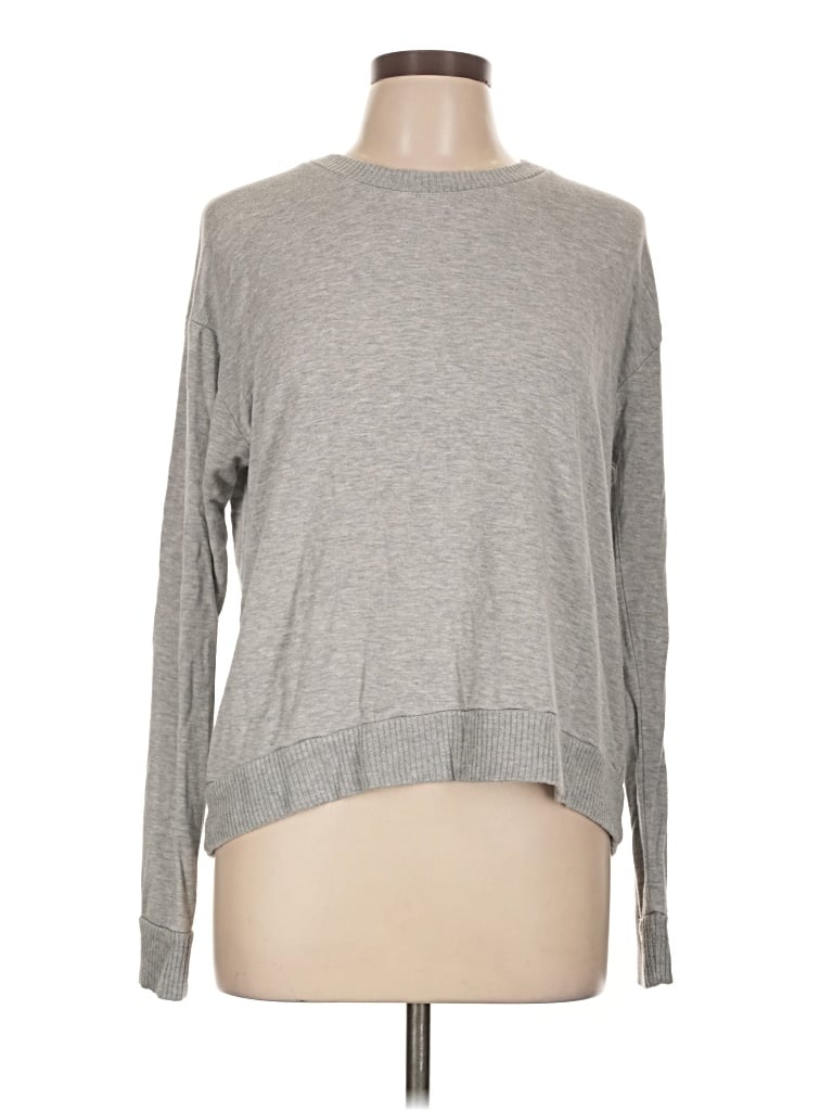 Pre-owned Splendid Pullover Sweater In Gray