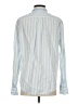 Everlane Stripes Blue Long Sleeve Button-Down Shirt Size 4 - photo 2