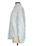 Everlane Stripes Blue Long Sleeve Button-Down Shirt Size 4 - photo 5