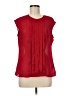 Worthington 100% Polyester Red Sleeveless Blouse Size M - photo 1