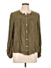 Zara Green Long Sleeve Blouse Size L - photo 1