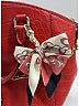MCM Solid Red Leather croc embossed Satchel One size - photo 10