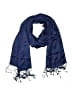 Basha 100% Rayon Blue Scarf One size - photo 1