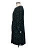 DKNY Animal Print Teal Cocktail Dress Size 4 (petite) - photo 5