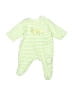 Little Me Green Long Sleeve Onesie Size Preemie - photo 1