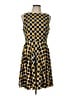 Donna Morgan Polka Dots Yellow Casual Dress Size 10 (petite) - photo 1