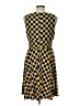 Donna Morgan Polka Dots Yellow Casual Dress Size 10 (petite) - photo 2