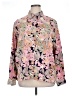 Graff Wear Floral Pink Green Long Sleeve Blouse Size XL (estimated) - photo 1