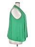 ELOQUII 100% Polyester Green Sleeveless Blouse Size 20 - photo 4
