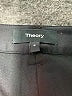 Theory 100% Polyester Solid Black Formal Skirt Size 6 - photo 4