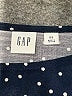 Gap 100% Rayon Polka Dots Black Casual Dress Size XS - photo 7