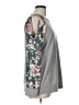 Crescent Floral Gray Sweatshirt Size L - photo 4