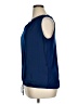 Left Coast by Dolan 100% Polyester Blue Sleeveless Blouse Size 1X - photo 5