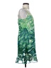 CAbi 100% Polyester Tropical Green Cocktail Dress Size XS - photo 4