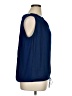 Left Coast by Dolan 100% Polyester Blue Sleeveless Blouse Size 1X - photo 4