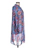 CAbi 100% Polyester Paisley Blue Casual Dress Size L - photo 4