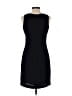 Isabel Ardee 100% Polyester Solid Black Casual Dress Size 6 - photo 2