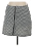 Obey Houndstooth Gray Casual Skirt Size 26 waist - photo 1