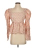 HYACINTH HOUSE Orange 3/4 Sleeve Blouse Size XS - photo 1
