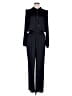 Maje 100% Polyester Solid Black Jumpsuit Size EU (FR) 40 / US 8 - photo 1