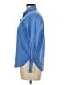 M&S Blue Long Sleeve Button-Down Shirt Size 10 - photo 5