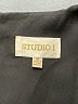 Studio 1 100% Polyester Solid Black Casual Dress Size 18 - photo 7