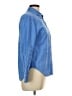 M&S Blue Long Sleeve Button-Down Shirt Size 10 - photo 4