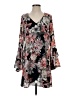 143 story 100% Polyester Floral Gray Cocktail Dress Size S - photo 1