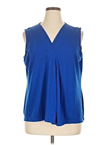 Dana Buchman Sleeveless Blouse (view 1)