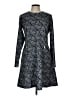 MICHAEL Michael Kors Paisley Gray Cocktail Dress Size 12 - photo 1
