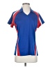 Sport-Tek 100% Polyester Blue Short Sleeve Top Size S - photo 1