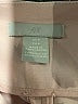 H&M 100% Polyester Solid Tan Shorts Size 8 - photo 3
