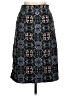 J.Crew Paisley Black Casual Skirt Size 6 - photo 2