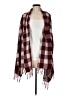 Gap 100% Polyester Burgundy Poncho One size - photo 1