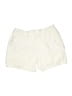 IZOD Solid Ivory Shorts Size 8 - photo 1