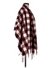 Gap 100% Polyester Burgundy Poncho One size - photo 4