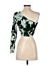 Zara Green 3/4 Sleeve Top Size XS - photo 2