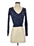 Sky and Sparrow Blue Long Sleeve Top Size XS - photo 1