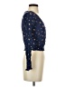 Sky and Sparrow Blue Long Sleeve Top Size XS - photo 4