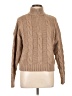 Sonoma Goods for Life 100% Polyester Tan Turtleneck Sweater Size M - photo 1