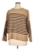 Unbranded 100% Polyester Stripes Tan Pullover Sweater Size XL - photo 1