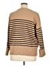 Unbranded 100% Polyester Stripes Tan Pullover Sweater Size XL - photo 2
