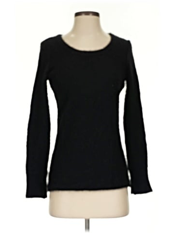 Aqua Cashmere Pullover Sweater (view 1)