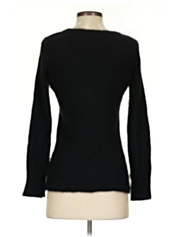 Aqua Cashmere Pullover Sweater (view 2)