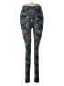 Lularoe Print Teal Leggings One size - photo 1