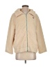 Burton 100% Polyester Ivory Faux Fur Jacket Size S - photo 1
