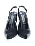 Versani Black Heels Size 7 1/2 - photo 2
