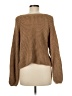 Cotton Emporium 100% Acrylic Brown Pullover Sweater Size M - photo 2